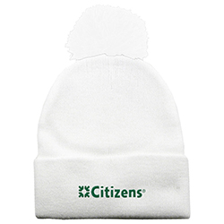 LONG KNIT BEANIE WITH POM