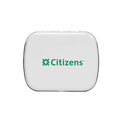 PEPPERMINTS IN RECTANGULAR TIN