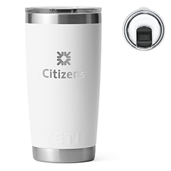 YETI RAMBLER TUMBLER WITH MAGSLIDER LID - 20 OZ.