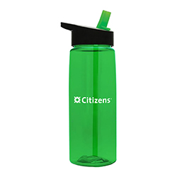 26 OZ BOTTLE WITH FLIP STRAW LID