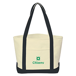 HEAVY COTTON CANVAS TOTE BAG