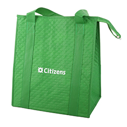 DIMPLES NON-WOVEN COOLER TOTE BAG