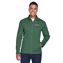 MEN'S DEVON & JONES FULL-ZIP FLEECE JACKET