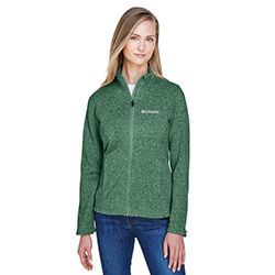 WOMEN'S DEVON & JONES FULL ZIP FLEECE JACKET