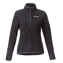 WOMEN'S VORLAGE HALF ZIP KNIT PULLOVER