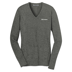 PORT AUTHORITY WOMEN'S V-NECK SWEATER