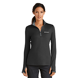 WOMEN'S NIKE DRI-FIT 1/2 ZIP COVER-UP