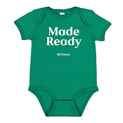 INFANT BABY RIB ONESIE