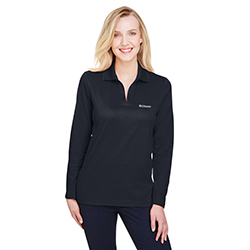 WOMEN'S DEVON & JONES LONG SLEEVE POLO